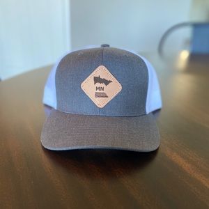 Minnesota Snap Back Hat Gray/White